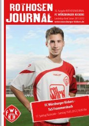 Download der Zeitung - Würzburger Kickers