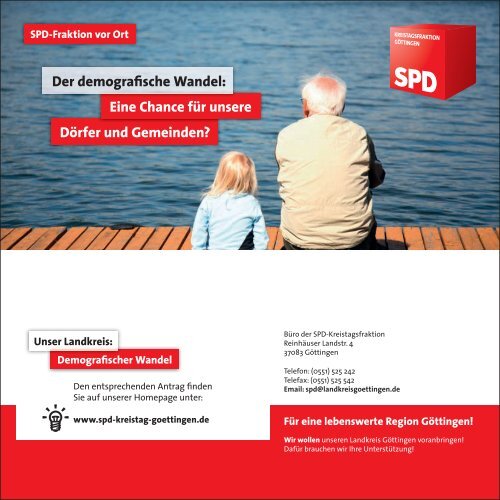 Einladung zur Podiumsdiskussion - SPD-Ortsverein Adelebsen