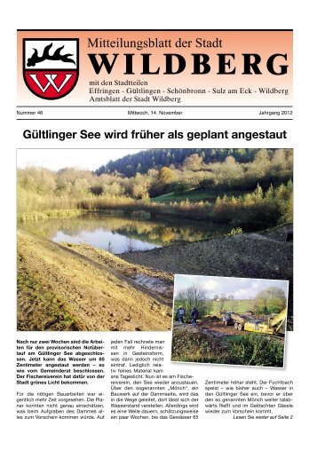 Gelber Sack / Gelbe Tonne - Wildberg