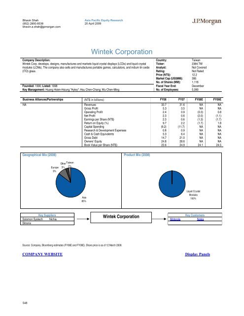 Tech Hardware Supply Chain - Gazhoo