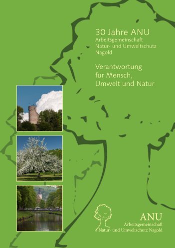 Festschrift - Arbeitsgemeinschaft Natur- und Umweltschutz Nagold