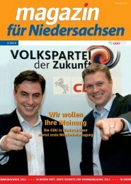 Wir wollen Ihre Meinung - CDU Stadtverband Gehrden