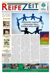 Ausgabe 05/2006 - Reifezeit.net