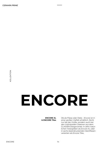 Encore Katalog 2023 (DE)