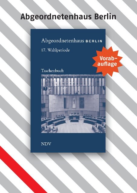 Gewählte Bewerber Abgeordnetenhaus Berlin - kuerschner.info