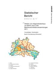 statistik - Die Landeswahlleiterin für Berlin