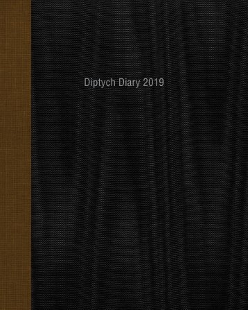 Diptych Diary 2019 Pages