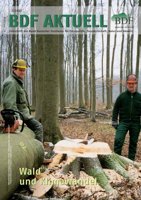 Wald und Klimawandel Wald und Klimawandel - Bund Deutscher ...