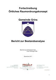 Ordentlicher Haushalt Gemeinde Grins 2000 - Grins - Land Tirol