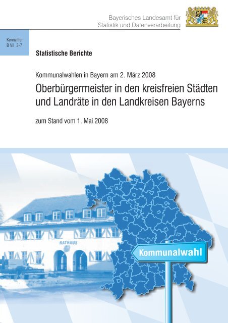 Statistische Berichte - Bayerisches Landesamt für Statistik und ...