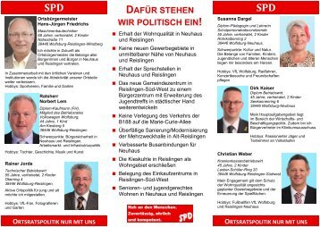 SPD SPD - Neuhaus-Reislingen