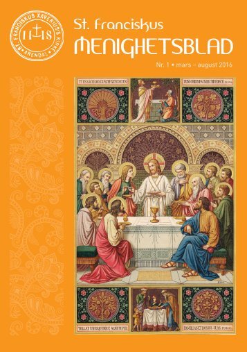 St Franciskus menighetsblad nr 1 2016