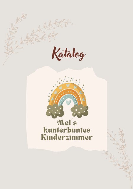 Mel´s kunterbuntes Kinderzimmer  Katalog 12.03.2023 