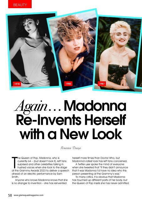 Glamsquad Magazine March 2023