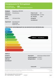 Energieausweis für Wohngebäude - GEQ