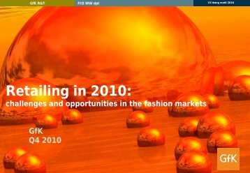 Retailing in 2010 - World Retail Congress