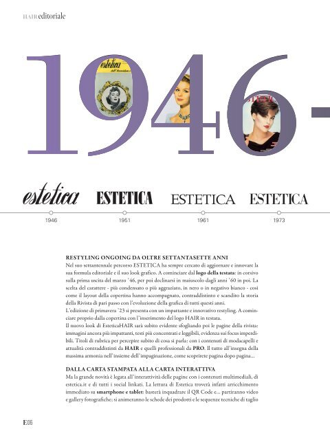 ESTETICA Magazine ITALIA (1/2023)