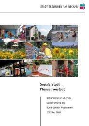 Soziale Stadt Pliensauvorstadt.pdf - Esslingen