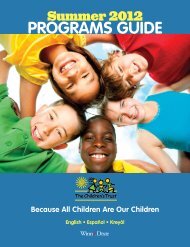 PrOgrAms guide - The Parent Academy - Miami-Dade County Public ...