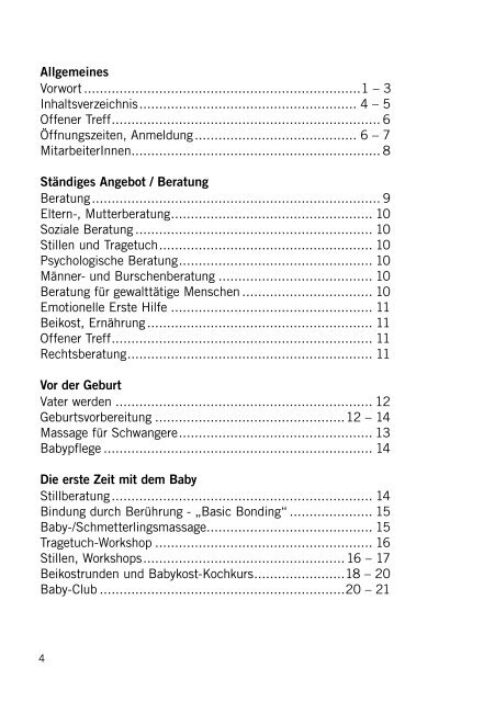 Familienzentrum Pichling - Programmheft 2012 ... - Portal - Stadt Linz