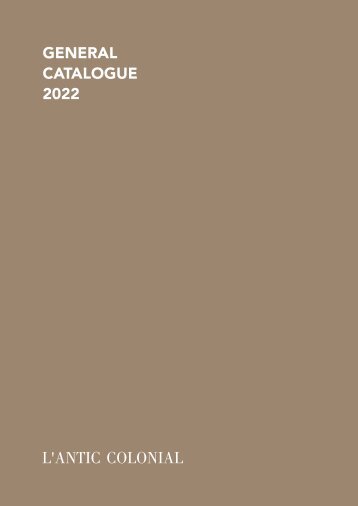 PORCELANOSA katalog GENERAL 2022