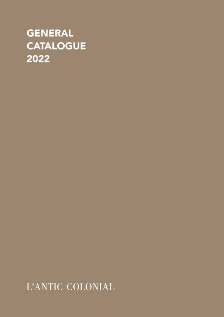 PORCELANOSA katalog GENERAL 2022