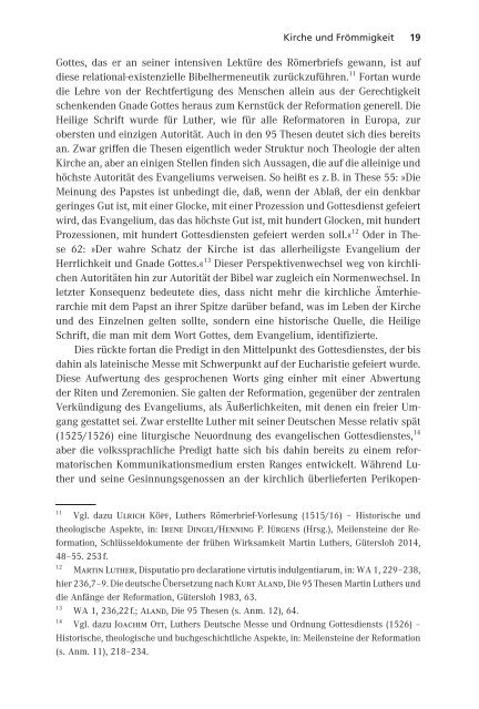 Irene Dingel: Die Reformation in Gestaltungen und Wirkungen (Leseprobe)