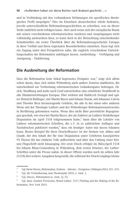 Irene Dingel: Die Reformation in Gestaltungen und Wirkungen (Leseprobe)