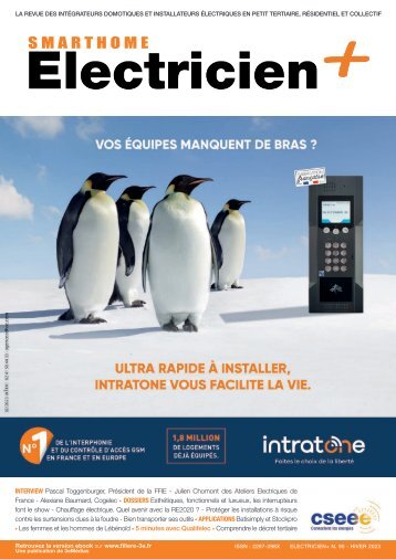 Smart home Electricien+ n°90 hiver 2023