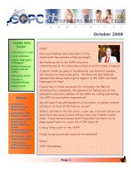 SOPC Newsletter October 2008 - Sopc.us