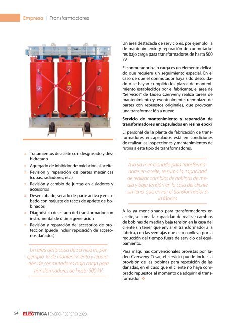 Ingeniería Eléctrica 383 | Enero-febrero2023 | Edicion especial