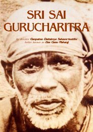 Sri Sai Gurucharitra english