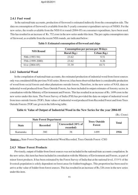 Annexure - Directorate of Economics and Statistics