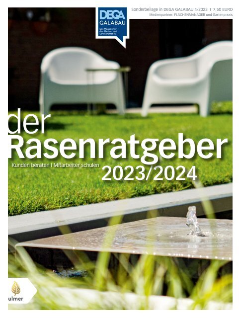 Rasenratgeber 2023 - DEGA GALABAU