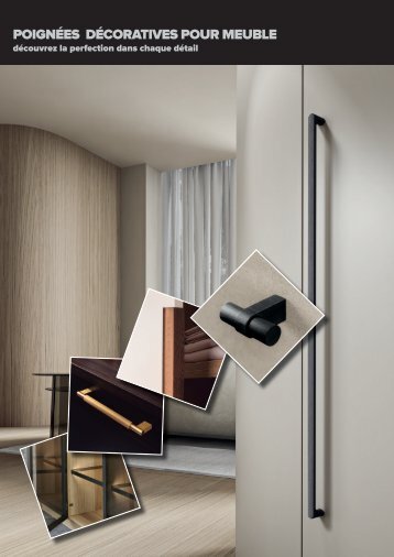Collection - Poignées  décoratives pour meuble_BB