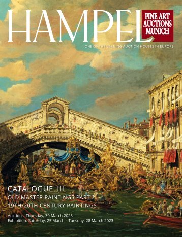 Gemälde Alte Meister – Teil 2 / Gemälde 19./20. Jahrhundert