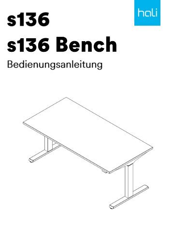 hali Bedienungsanleitung s136