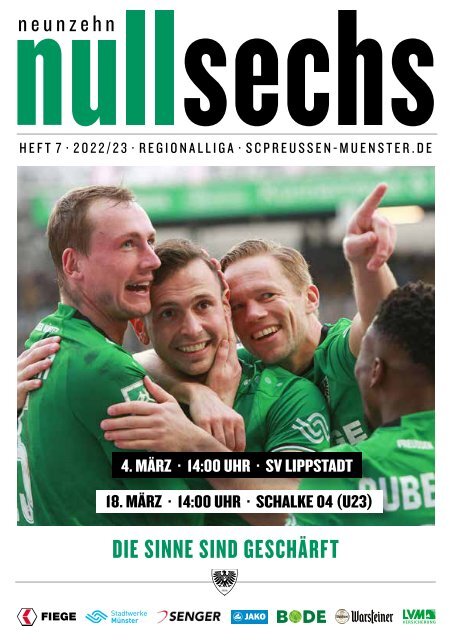 nullsechs Stadionmagazin - Heft 7 2022/23