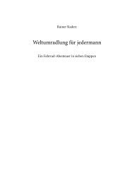 Weltumradlung für jedermann - MANA-Verlag