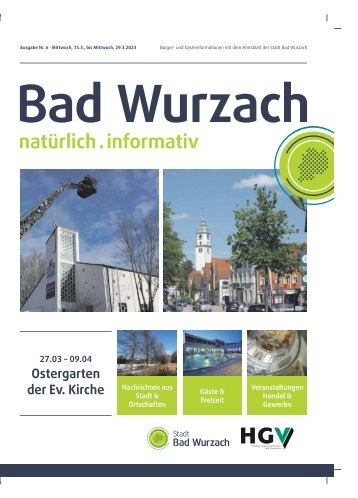 15.03.2023 Bürger- und Gästeinformation Bad Wurzach
