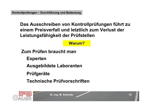 Kontrollprüfungen – Durchführung und Bedeutung - Institut Dr.-Ing ...