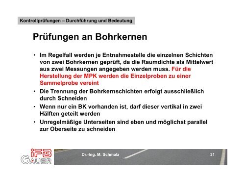 Kontrollprüfungen – Durchführung und Bedeutung - Institut Dr.-Ing ...