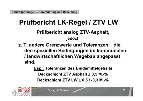 Kontrollprüfungen – Durchführung und Bedeutung - Institut Dr.-Ing ...