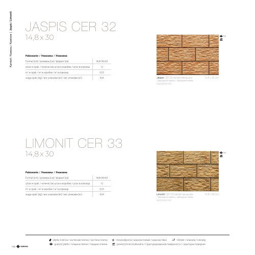 CERRAD katalog Brick