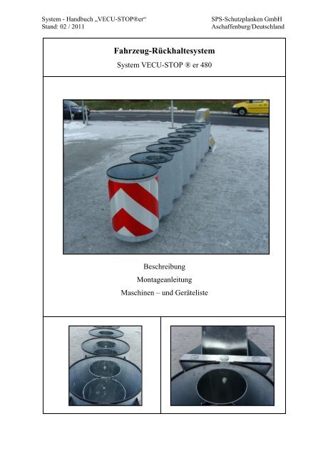 Fahrzeug-Rückhaltesystem - SPS - Schutzplanken GmbH