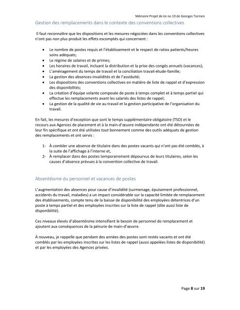 004m_004m_georges_tormen  Mémoire sur le projet de loi No. 10 Québec