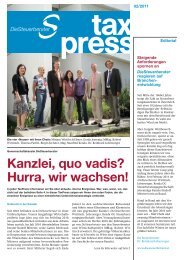 Kanzlei, quo vadis? Hurra, wir wachsen! - Die Steuerberater