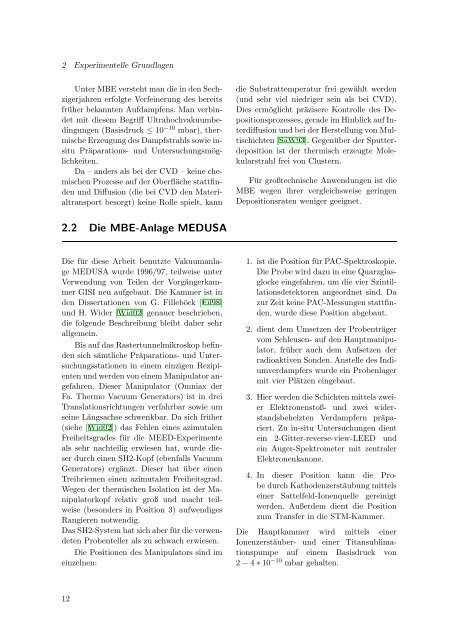 3 Auger-Elektronenspektroskopie (AES) - KOPS - Universität Konstanz