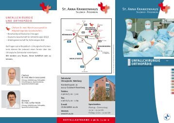 unfallchirurgie orthopädie - St. Anna Krankenhaus Sulzbach ...