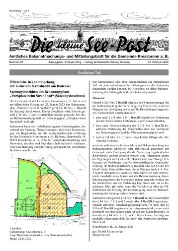 15.03.2023 Die kleine See-Post
